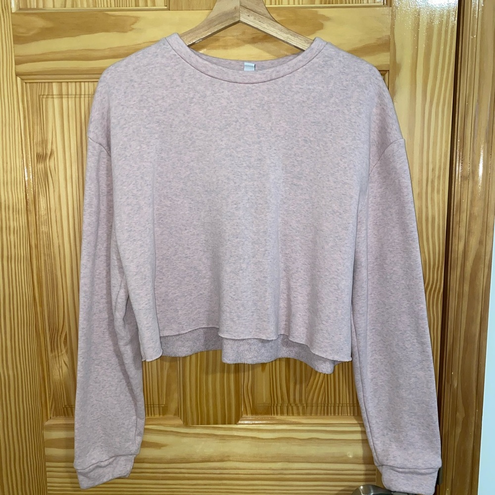 Top Shop Cropped Crewneck